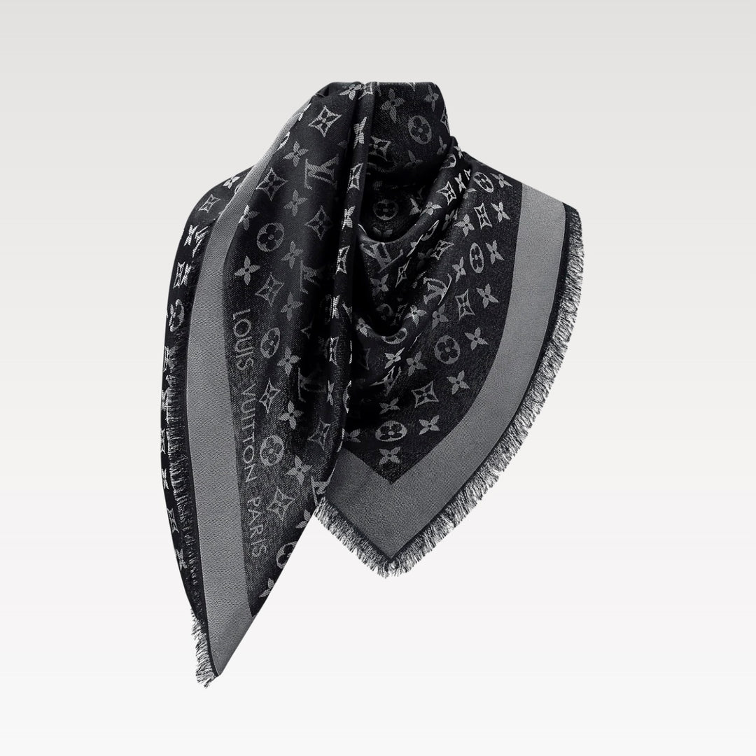 LOUIS VUITTON MONOGRAM SHINE SHAWL
