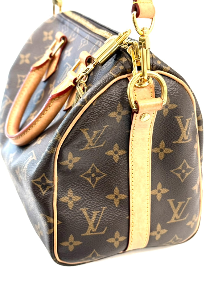 LOUIS VUITTON MONOGRAM SPEEDY 25 BANDOULIÈRE HANDBAG