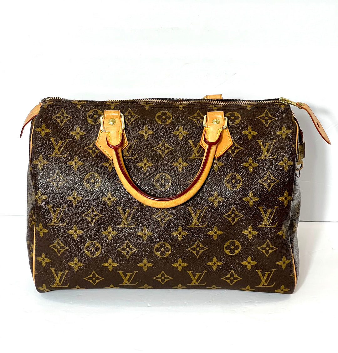 LOUIS VUITTON MONOGRAM SPEEDY 30 HANDBAG