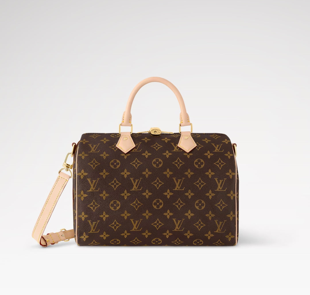 LOUIS VUITTON MONOGRAM SPEEDY BANDOULIÈRE 30 HANDBAG