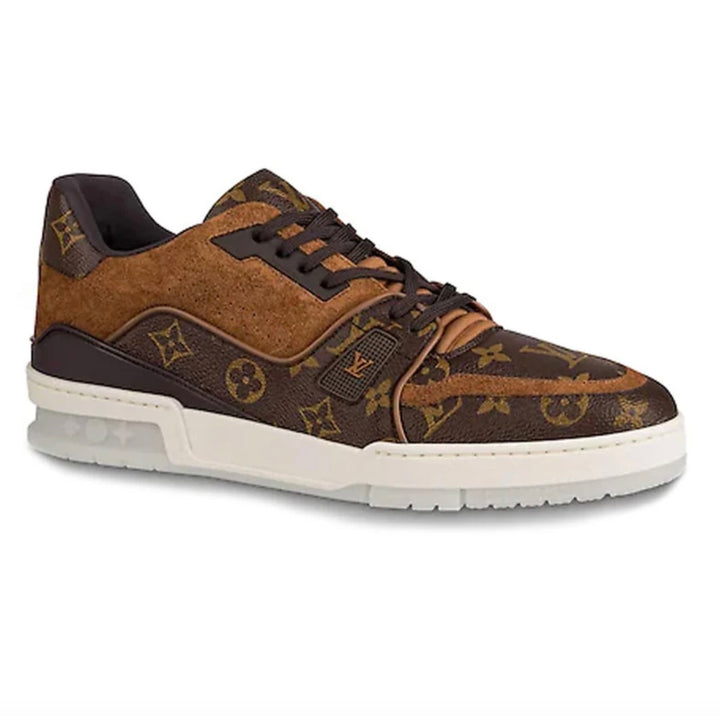 LOUIS VUITTON LV MONOGRAM SUEDE MEN&