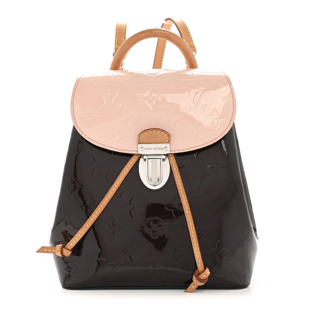 LOUIS VUITTON MONOGRAM VERNIS LEATHER HOT SPRINGS BACKPACK