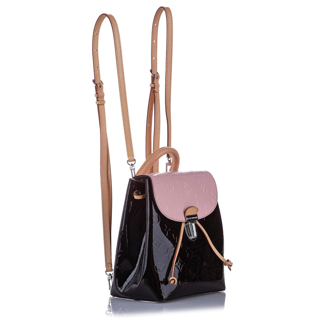LOUIS VUITTON MONOGRAM VERNIS LEATHER HOT SPRINGS BACKPACK
