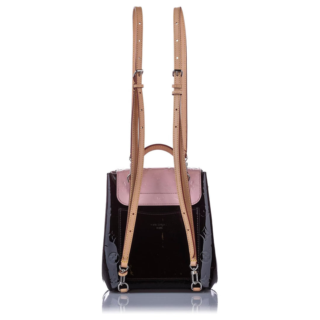 LOUIS VUITTON MONOGRAM VERNIS LEATHER HOT SPRINGS BACKPACK