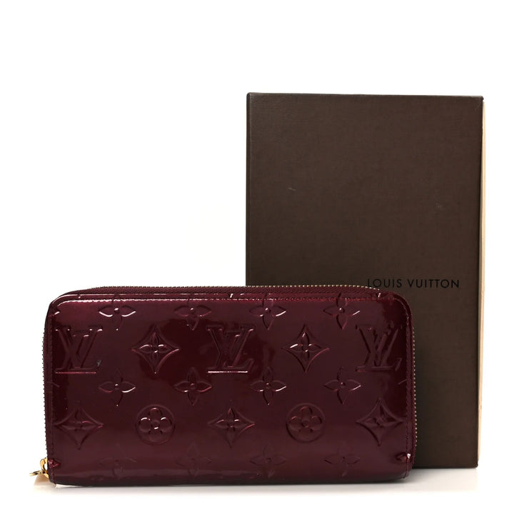 LOUIS VUITTON MONOGRAM VERNIS ZIPPY WALLET