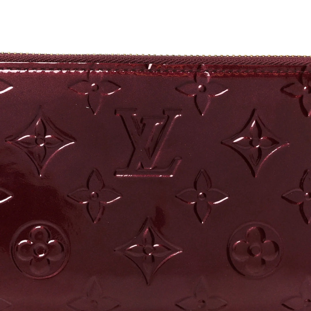 LOUIS VUITTON MONOGRAM VERNIS ZIPPY WALLET