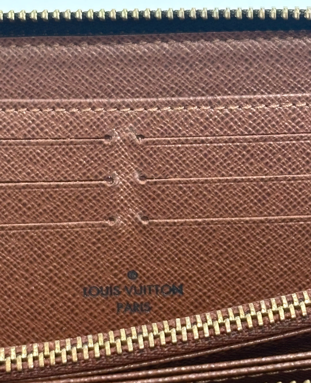 LOUIS VUITTON MONOGRAM ZIPPY CONTINENTAL WALLET