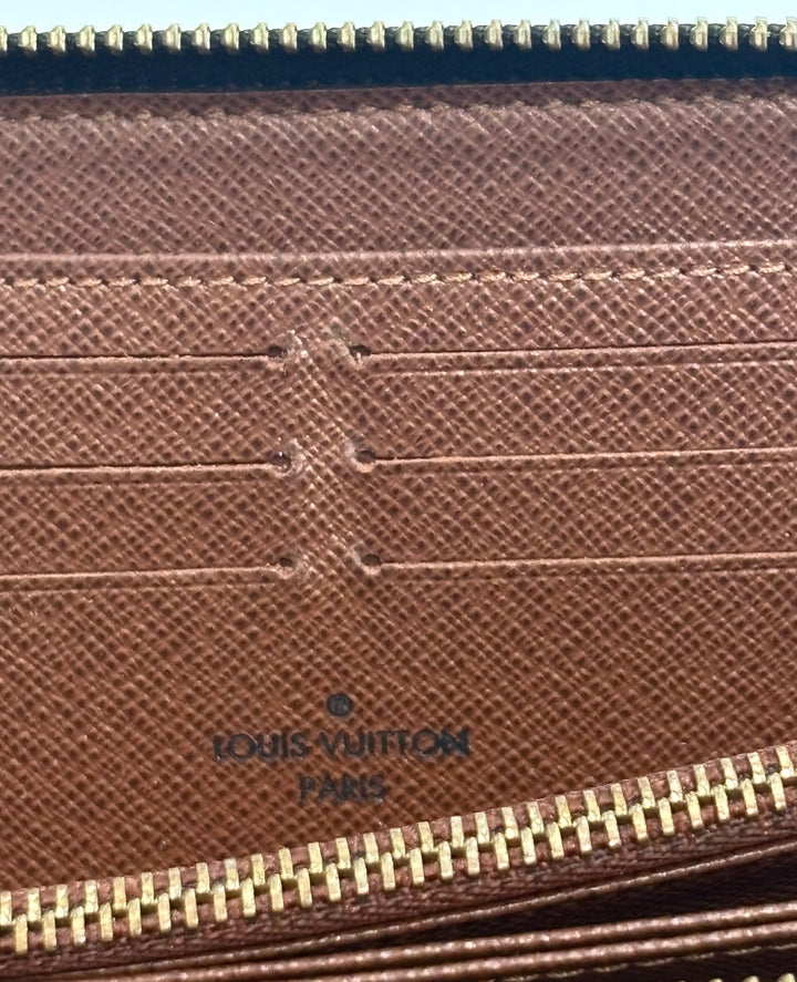 LOUIS VUITTON MONOGRAM ZIPPY CONTINENTAL WALLET
