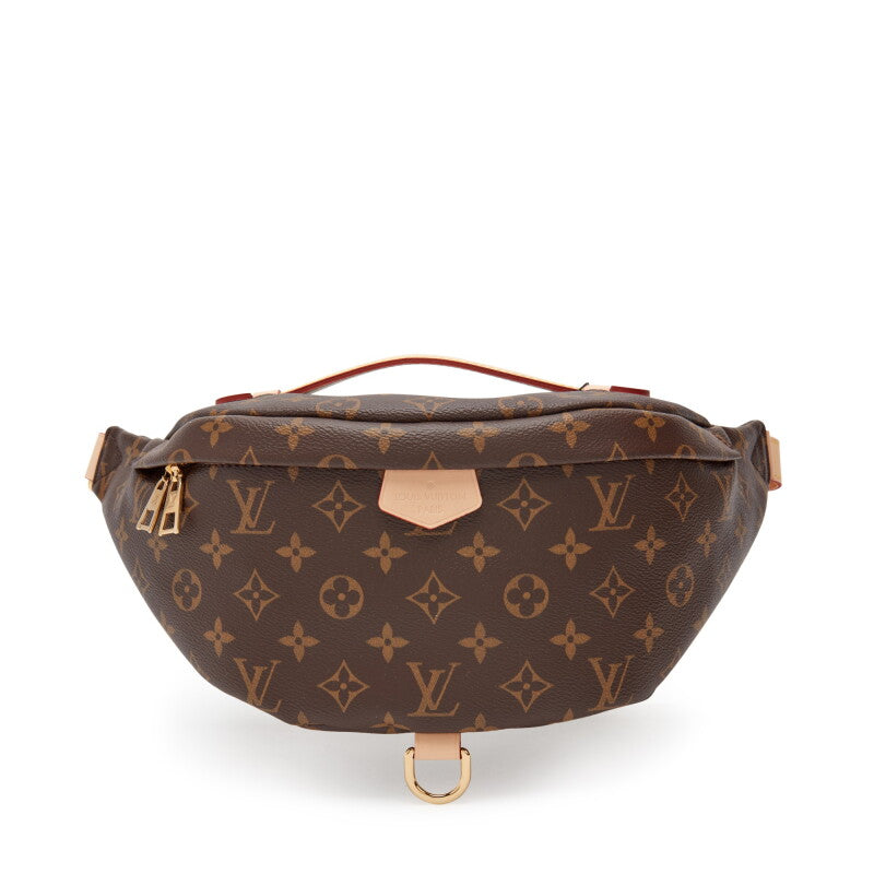 LOUIS VUITTON LV MONOGRAM COATED CANVAS &amp; LEATHER BUMBAG