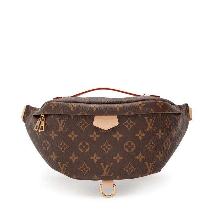 LOUIS VUITTON LV MONOGRAM COATED CANVAS &amp; LEATHER BUMBAG