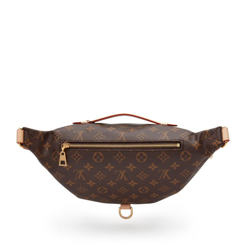 LOUIS VUITTON LV MONOGRAM COATED CANVAS &amp; LEATHER BUMBAG