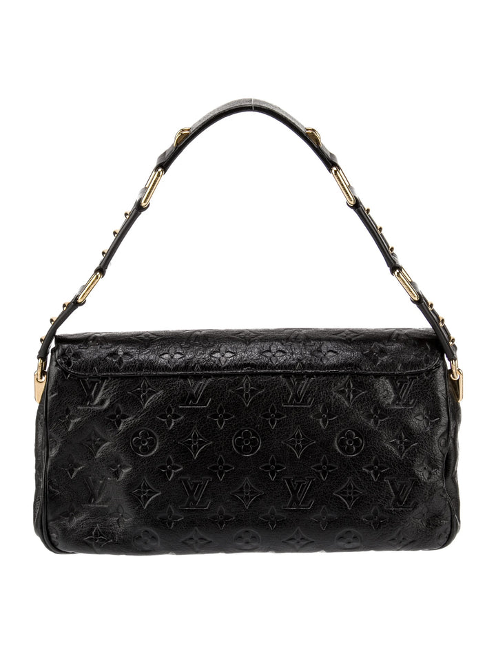 LOUIS VUITTON EMBOSSED MONOGRAM MY DEER REBELLE LEATHER BAG