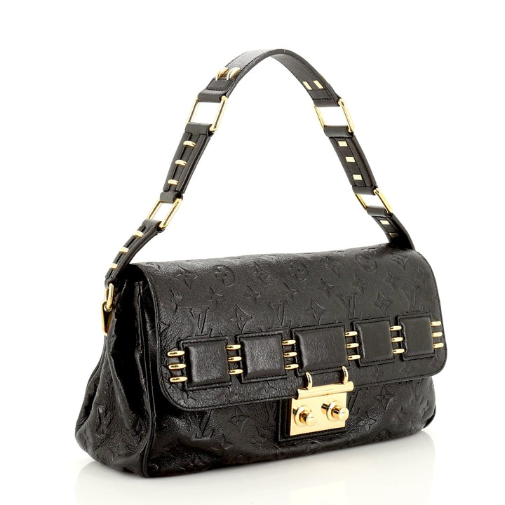 LOUIS VUITTON EMBOSSED MONOGRAM MY DEER REBELLE LEATHER BAG