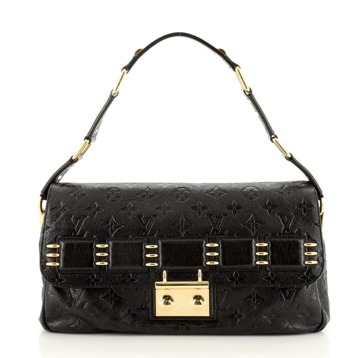 LOUIS VUITTON EMBOSSED MONOGRAM MY DEER REBELLE LEATHER BAG