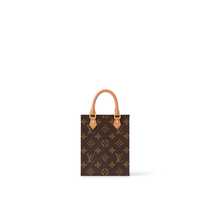 LOUIS VUITTON MONOGRAM PETIT SAC PLAT HANDBAG