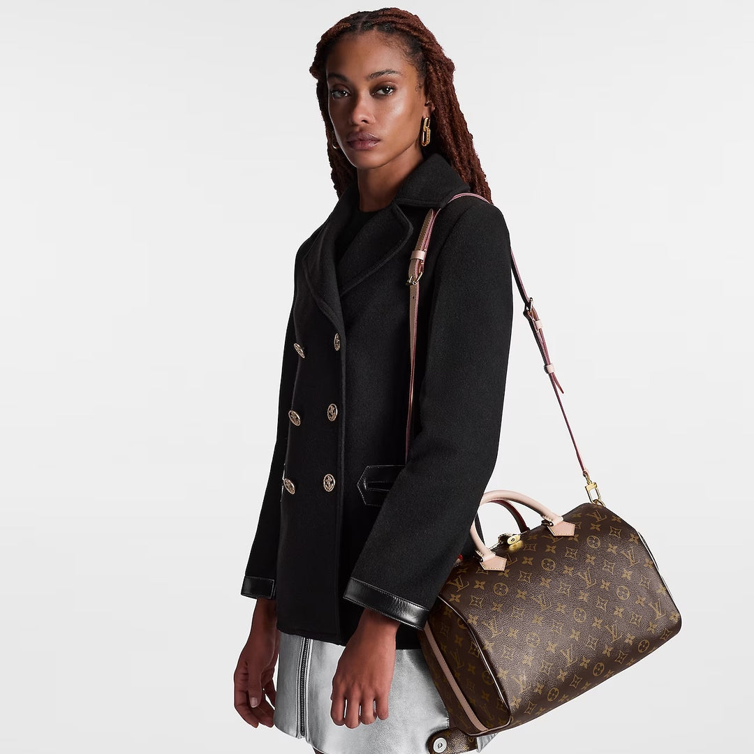 LOUIS VUITTON MONOGRAM SPEEDY BANDOULIÈRE 30 HANDBAG