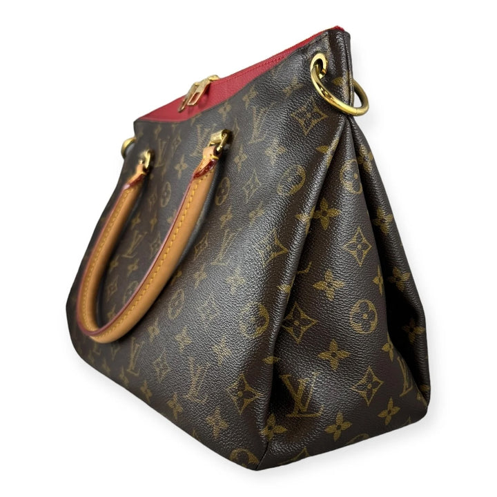 LOUIS VUITTON MONOGRAM PALLAS CERISE TOTE BAG