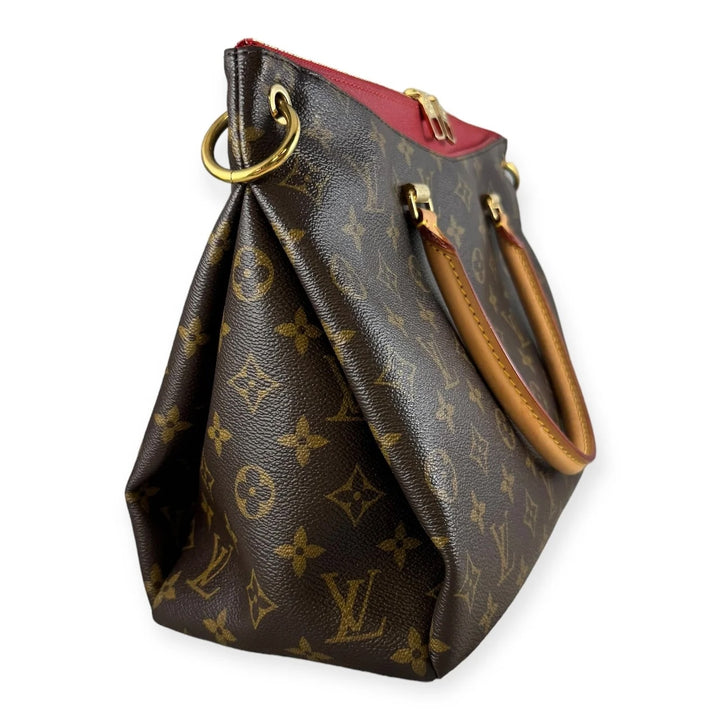 LOUIS VUITTON MONOGRAM PALLAS CERISE TOTE BAG