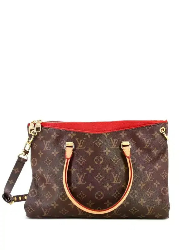 LOUIS VUITTON MONOGRAM PALLAS CERISE TOTE BAG