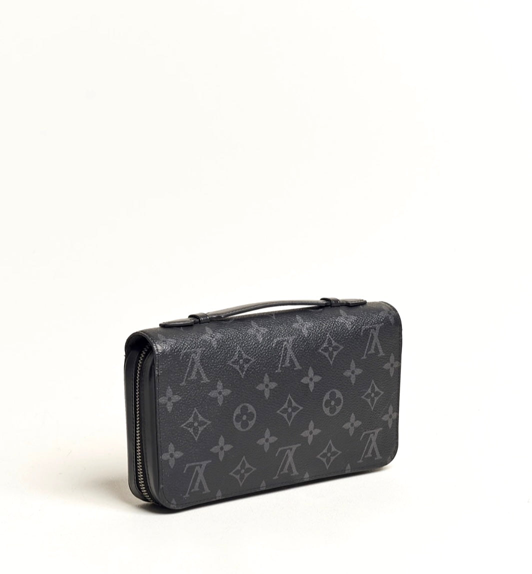 LOUIS VUITTON MONOGRAM ECLIPSE ZIPPY XL WALLET