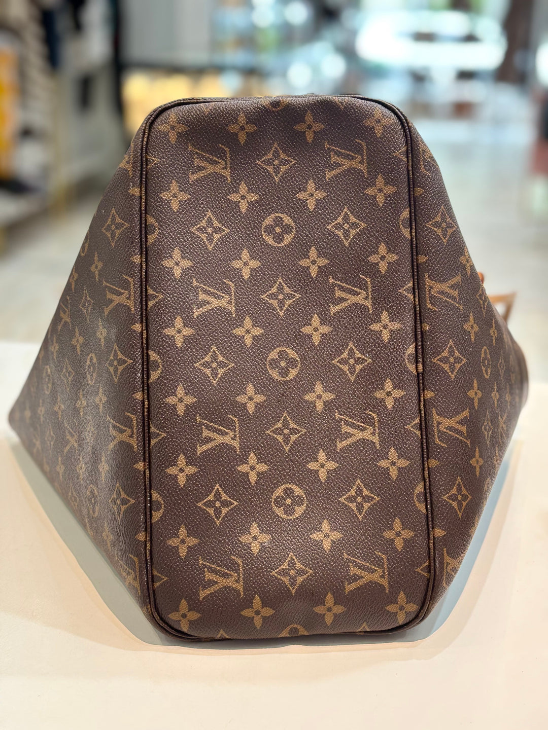 LOUIS VUITTON MONOGRAM NEVERFULL MM TOTE BAG-PIVOINE PINK