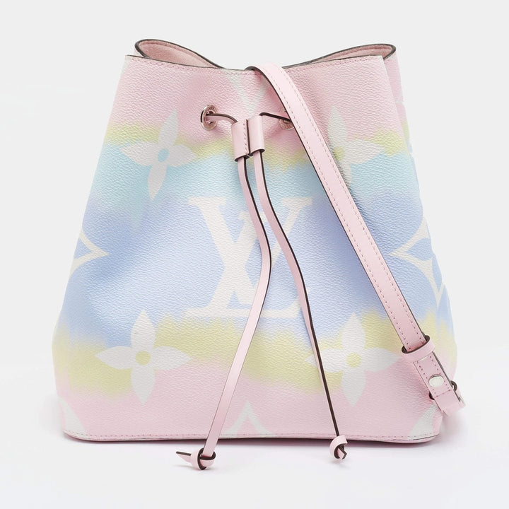 LOUIS VUITTON ESCALE NÉONOÉ MM MONOGRAM GIANT PASTEL SHOULDER BAG – LIMITED EDITION