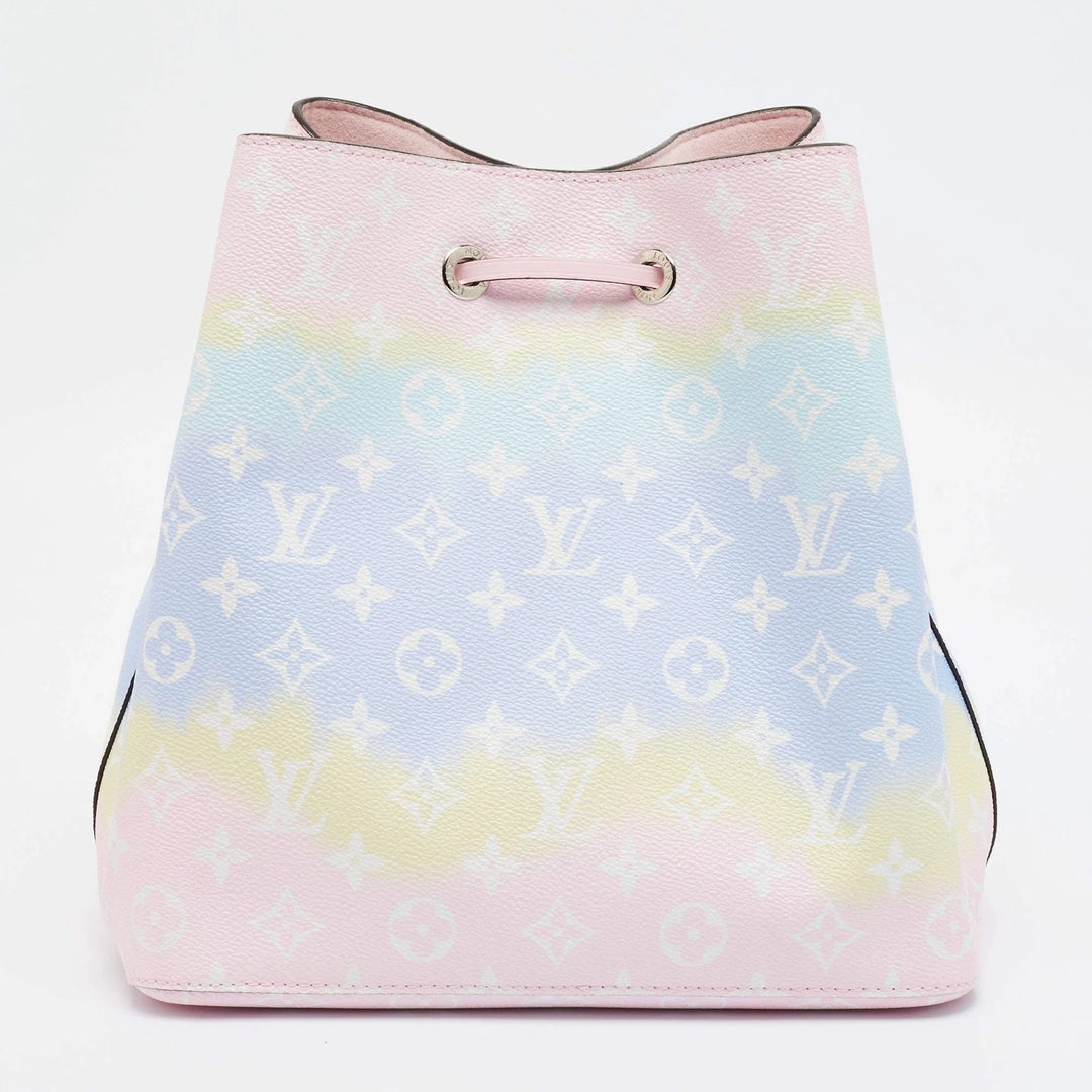 LOUIS VUITTON ESCALE NÉONOÉ MM MONOGRAM GIANT PASTEL SHOULDER BAG – LIMITED EDITION