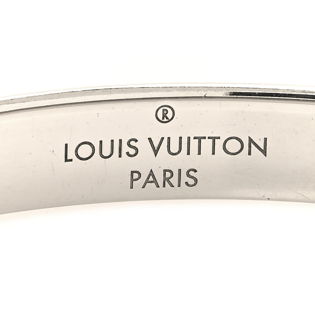 LOUIS VUITTON NANOGRAM CUFF BRACELET
