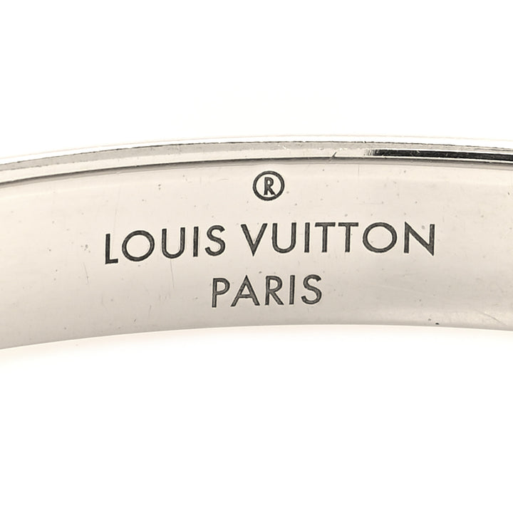 LOUIS VUITTON NANOGRAM CUFF BRACELET