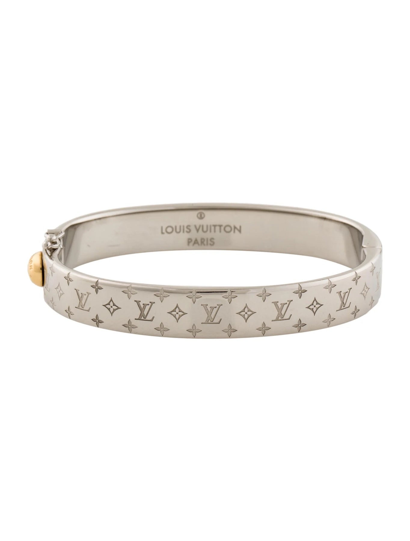 Louis Vuitton Nanogram Cuff Bracelet - Brass Cuff, Bracelets