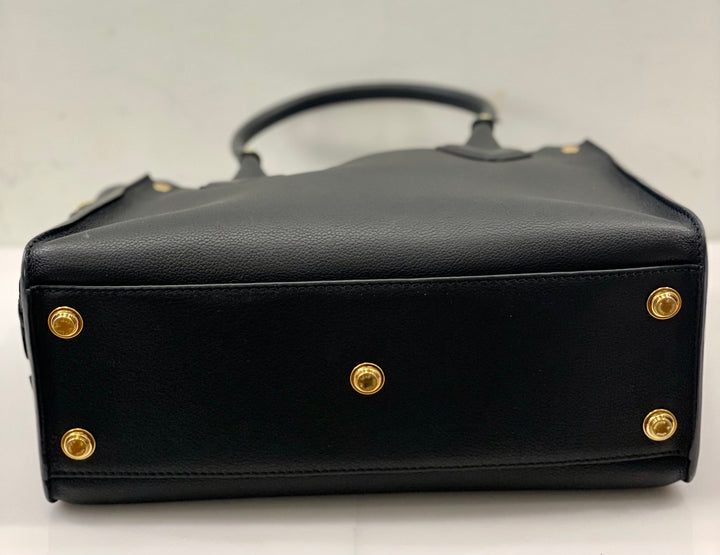 LOUIS VUITTON MONOGRAM TUFFETAGE LEATHER ON MY SIDE TOTE BAG