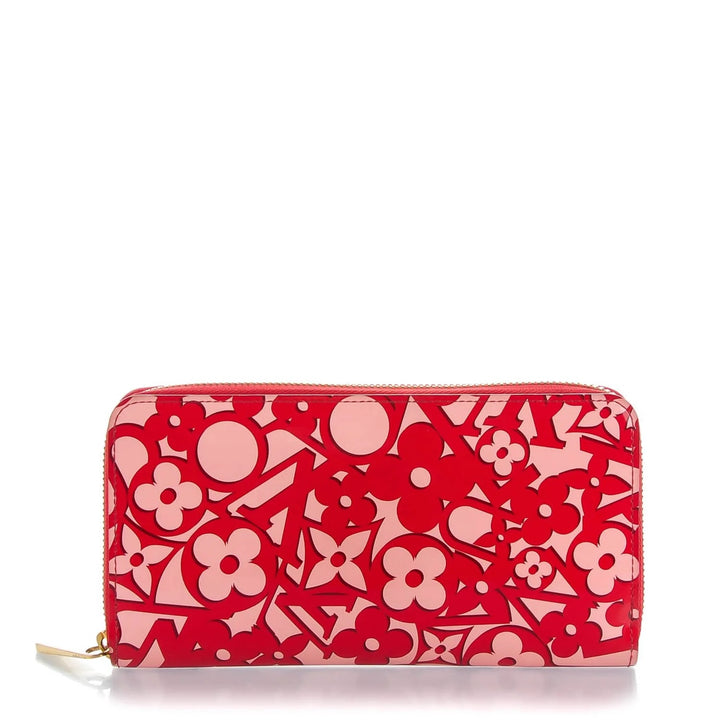 LOUIS VUITTON LIMITED EDITION SWEET MONOGRAM VERNIS ZIPPY WALLET