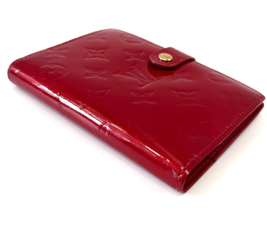 LOUIS VUITTON POMME D’AMOUR MONOGRAM VERNIS SMALL RING AGENDA COVER