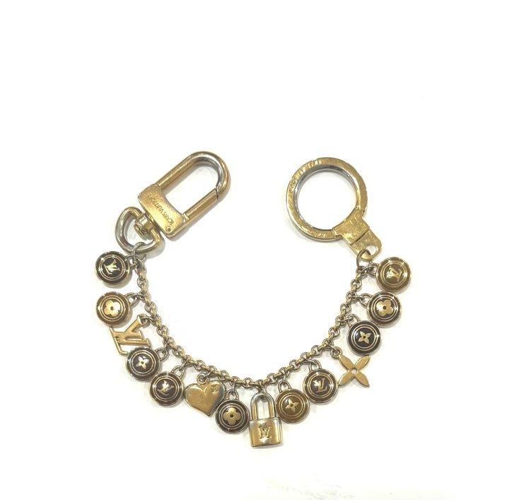 LOUIS VUITTON PORTE CLES CHAINE PASTILLES BAG CHARM