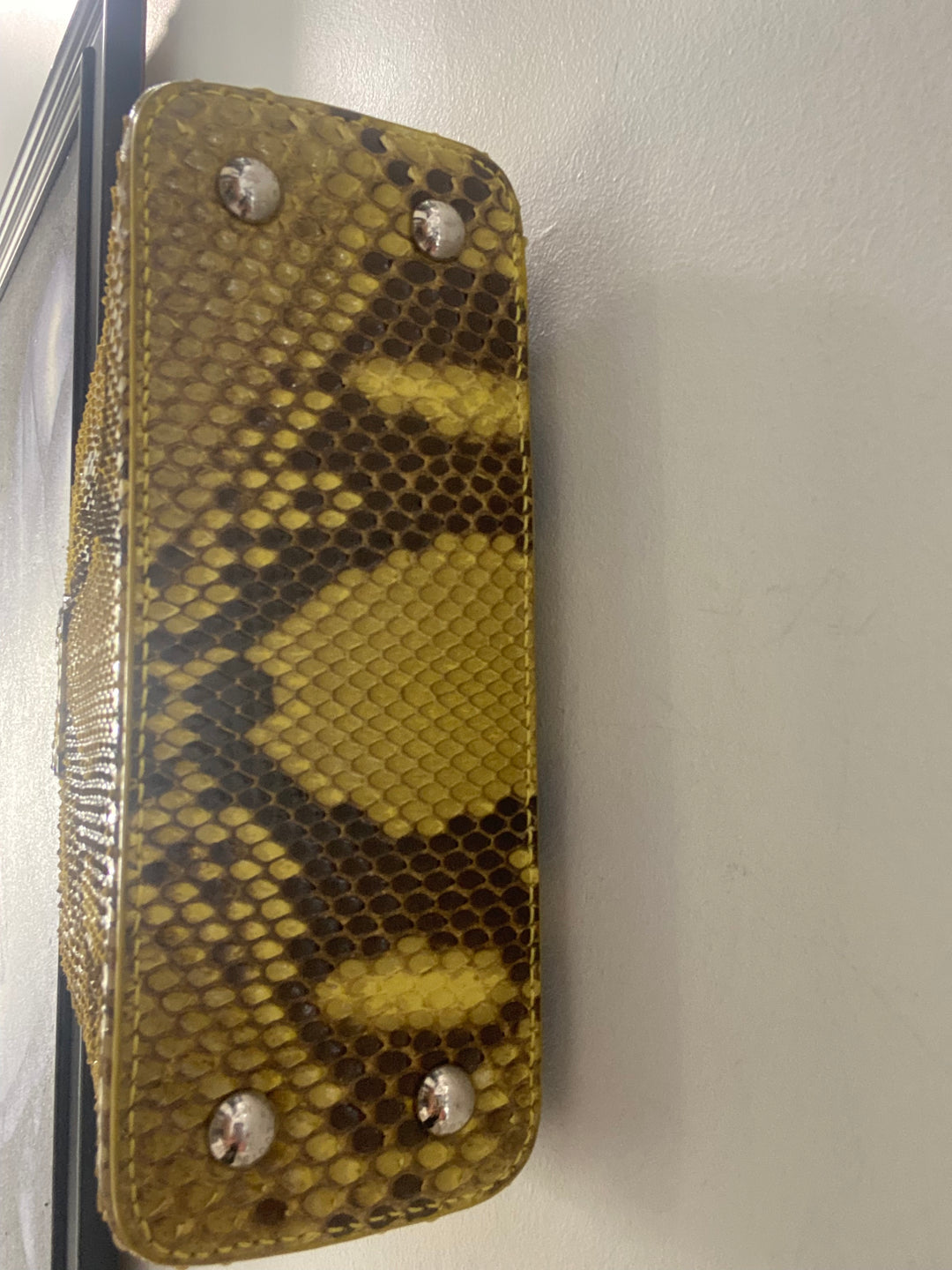 LOUIS VUITTON PYTHON MINI CAPUCINES BAG