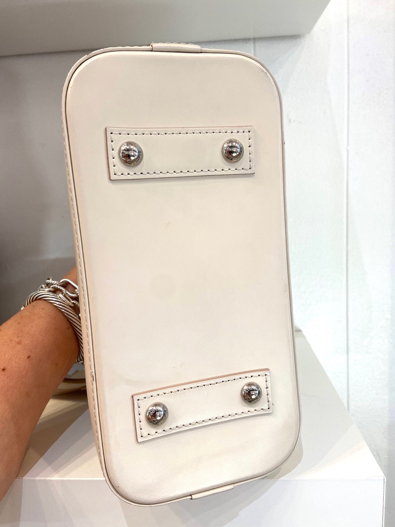 Louis Vuitton Epi Leather Quartz Color Alma PM Bag