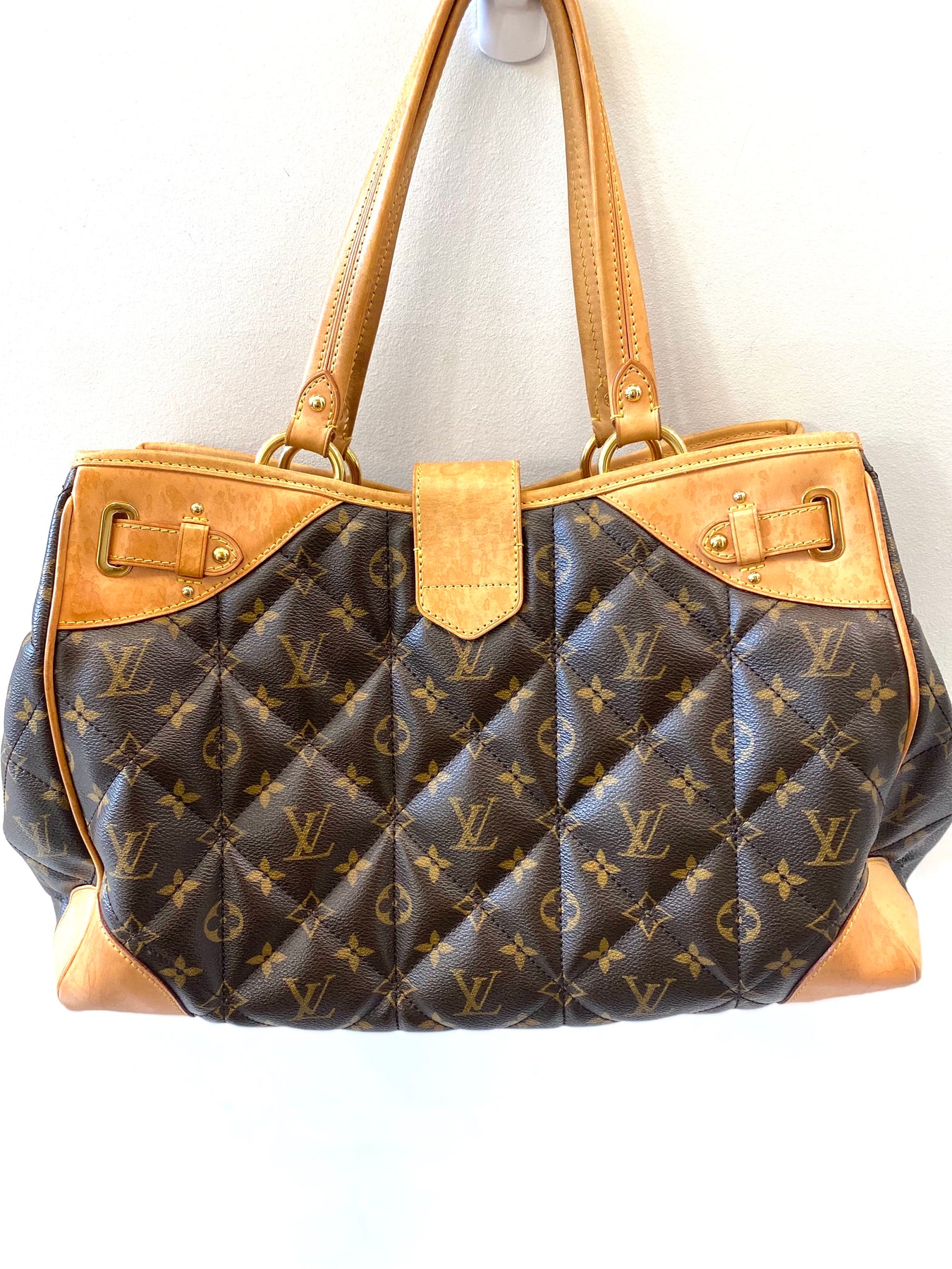 Louis Vuitton Tote Monogram Etoile Bag Quilted Canvas Limited