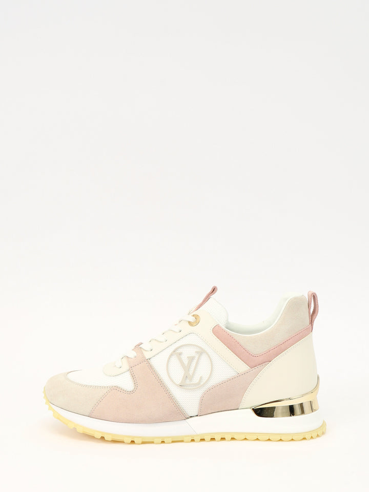 LOUIS VUITTON RUN-AWAY SNEAKERS PINK-GOLD