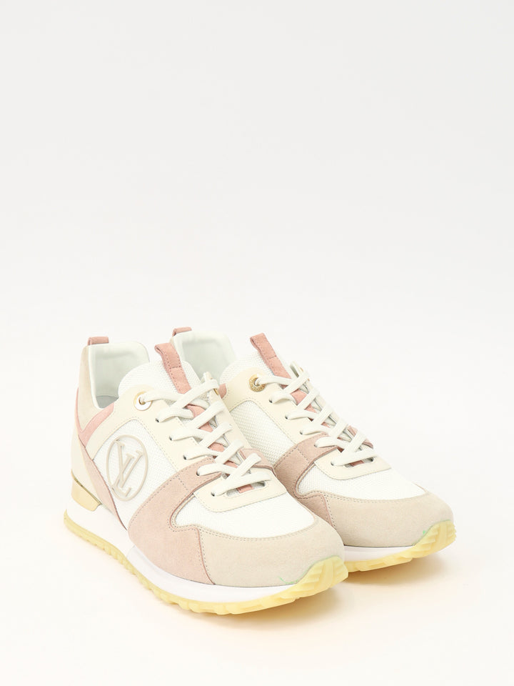 LOUIS VUITTON RUN-AWAY SNEAKERS PINK-GOLD