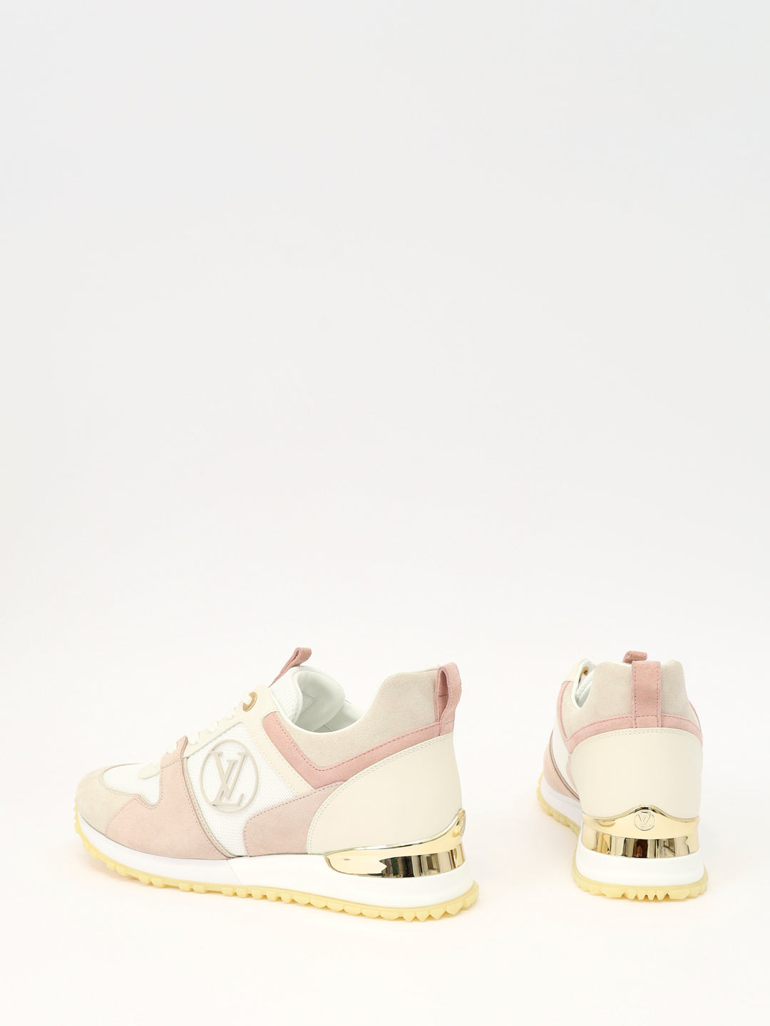 LOUIS VUITTON RUN-AWAY SNEAKERS PINK-GOLD