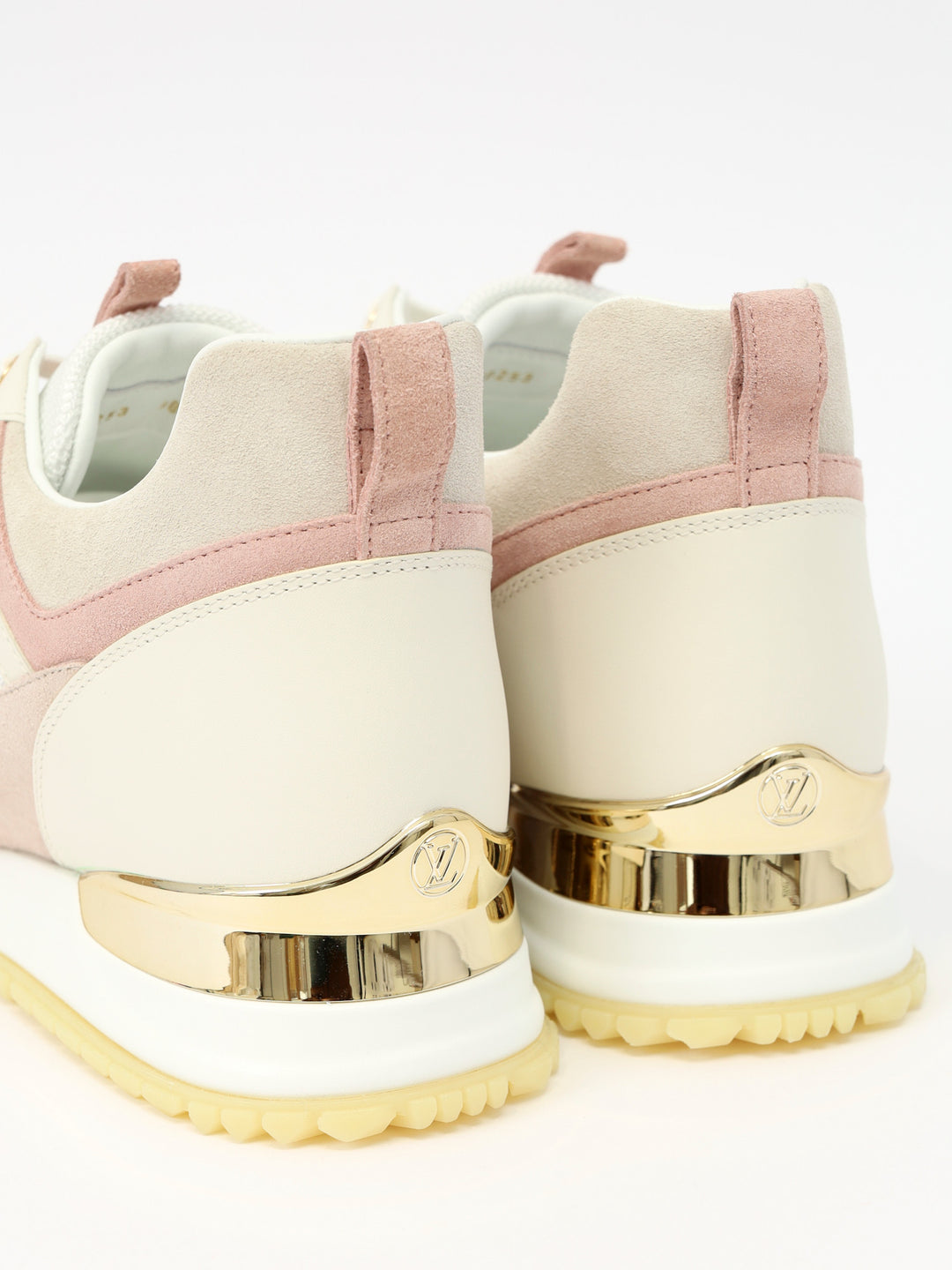 LOUIS VUITTON RUN-AWAY SNEAKERS PINK-GOLD