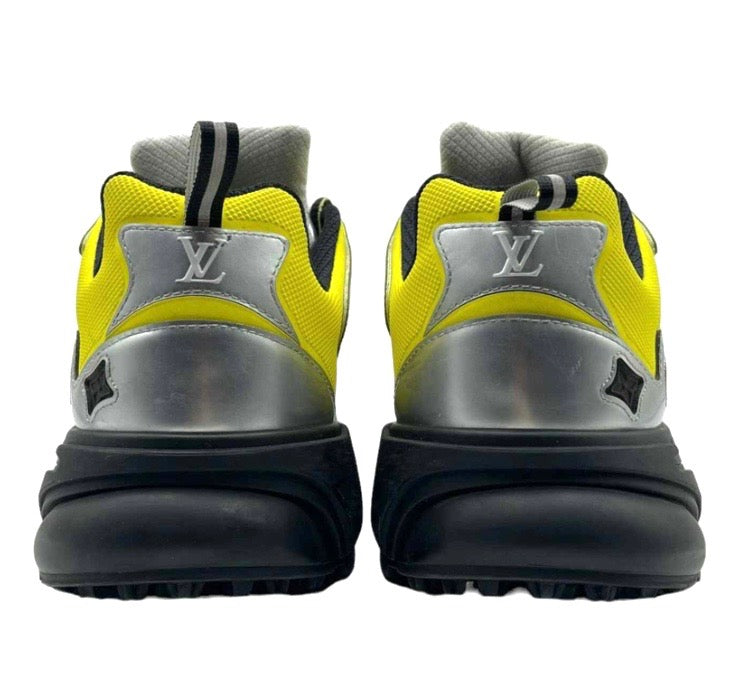 LOUIS VUITTON MESH SUEDE RUNNER TACTIC SNEAKERS