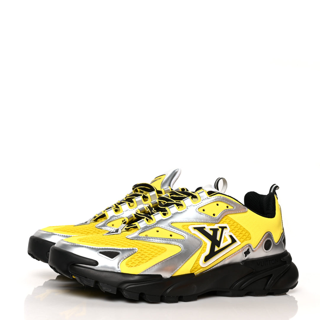 LOUIS VUITTON MESH SUEDE RUNNER TACTIC SNEAKERS