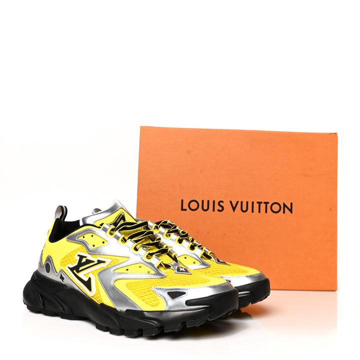 LOUIS VUITTON MESH SUEDE RUNNER TACTIC SNEAKERS
