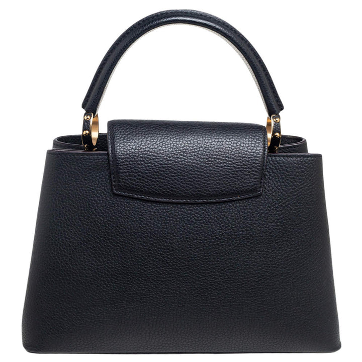LOUIS VUITTON TAURILLON LEATHER SMALL CAPUCINES BAG