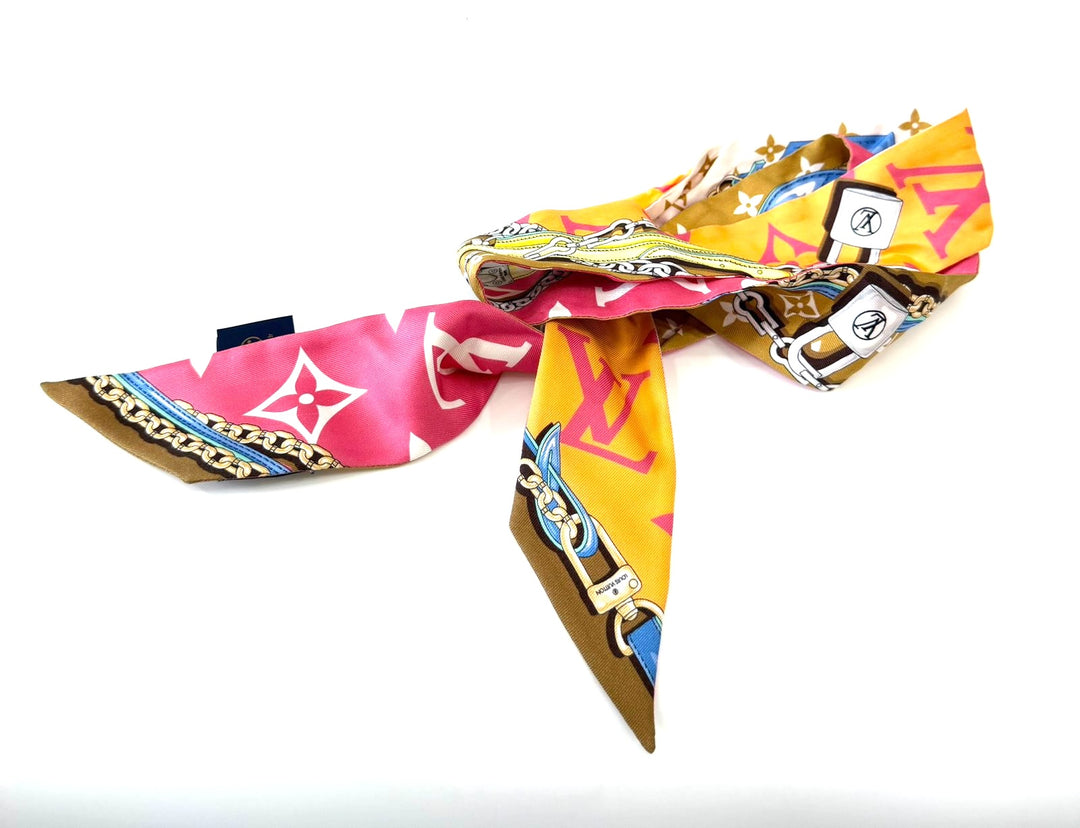 LOUIS VUITTON ULTIMATE MONOGRAM BB SILK BANDEAU