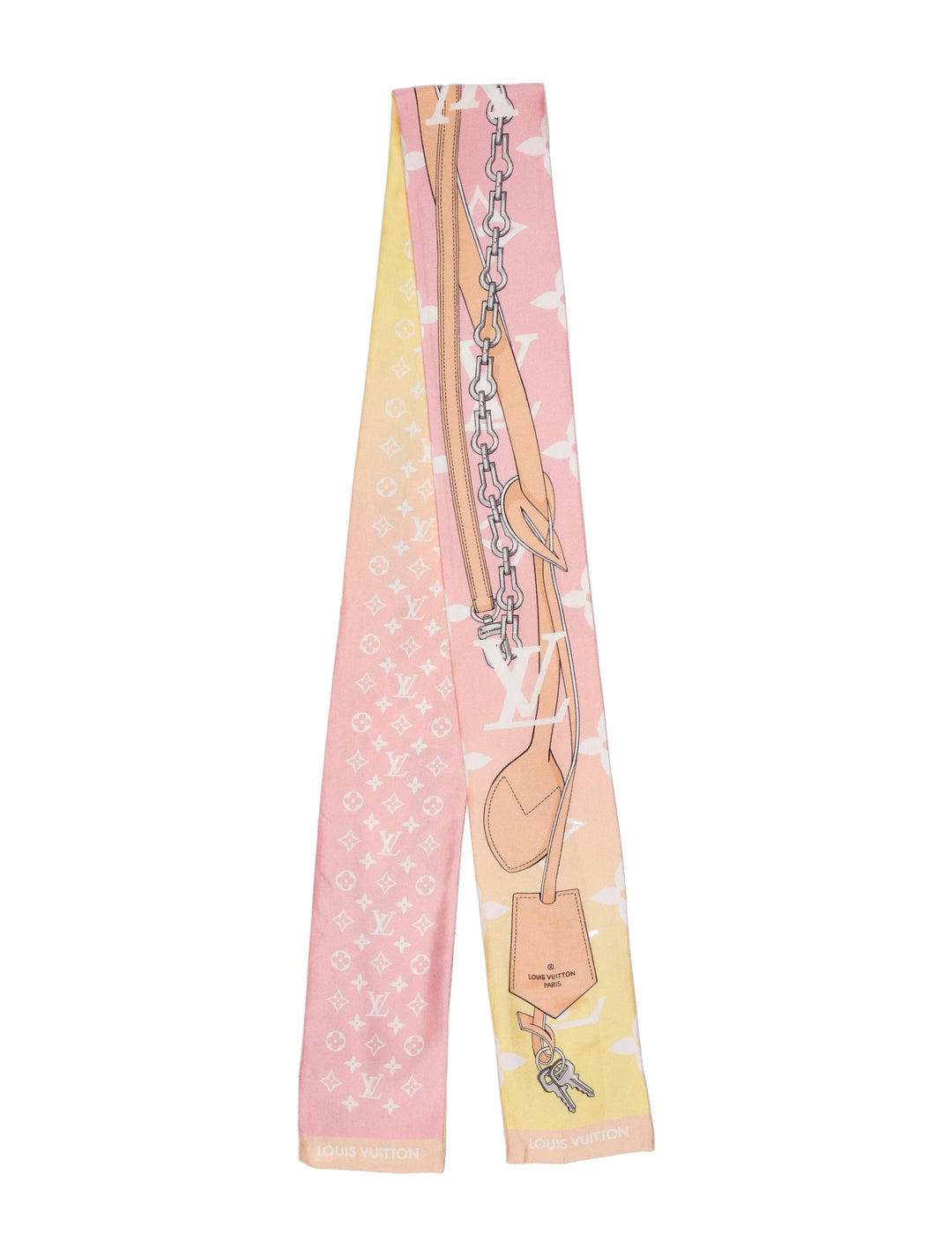 LOUIS VUITTON ULTIMATE MONOGRAM SILK BANDEAU