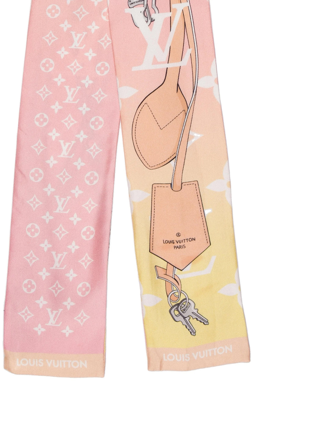 LOUIS VUITTON ULTIMATE MONOGRAM SILK BANDEAU