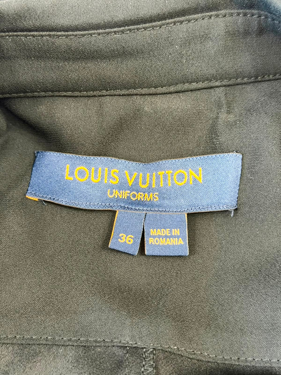 LOUIS VUITTON UNIFORM SHIRT DRESSS