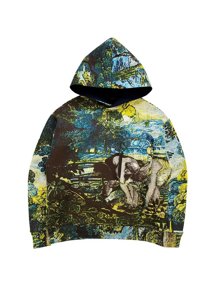 LOUIS VUITTON VIRGIL ABLOH TAPESTRY JACQUARD 3D HOODIE